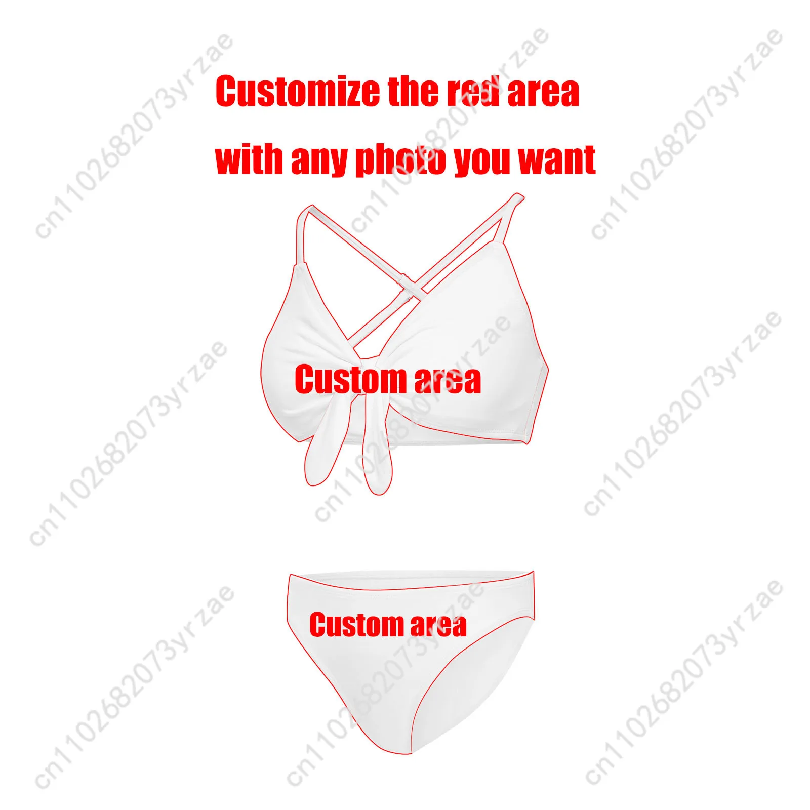 Saxon Band Bathing Suits Cross Strap Suspenders Swimsuits Womens Personalized Bikini Pool Party Swimwear Custom Made Beachwear