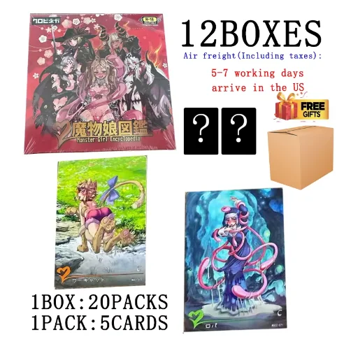 アニメモンスターガールTCGカード5枚パックプレミアムコレクション