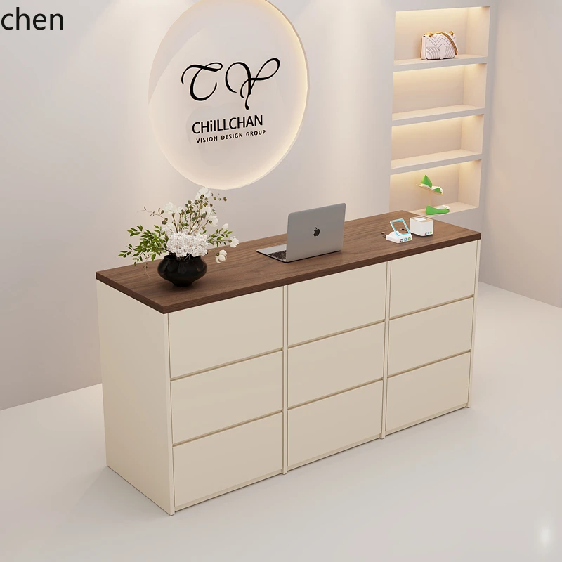 ZML clothing store bar counter store small barber shop counter reception desk