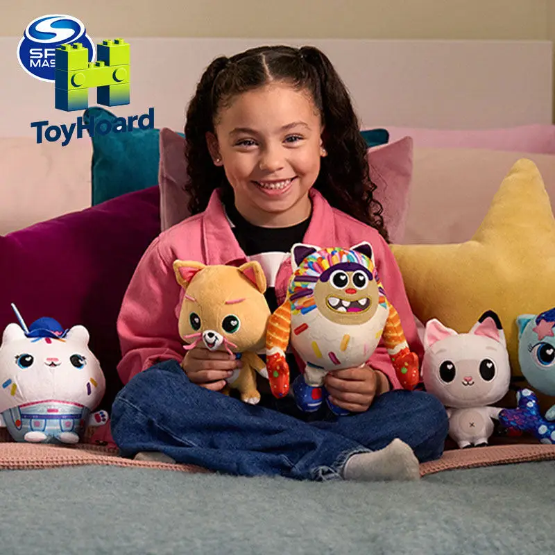 Gabby’s Dollhouse Anime Figures Animal Plush Toys Cake Cat Cookie Pandy Play House Toy Trendy Toys Kawaii Birthday Gift for Kids