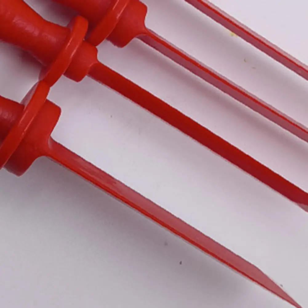 Kit de ferramentas raspador de fita de peso para roda de carro, 4 unidades, lâmina para remoção de adesivo, manutenção de pneus, design ergonômico, ferramentas de remoção automotiva