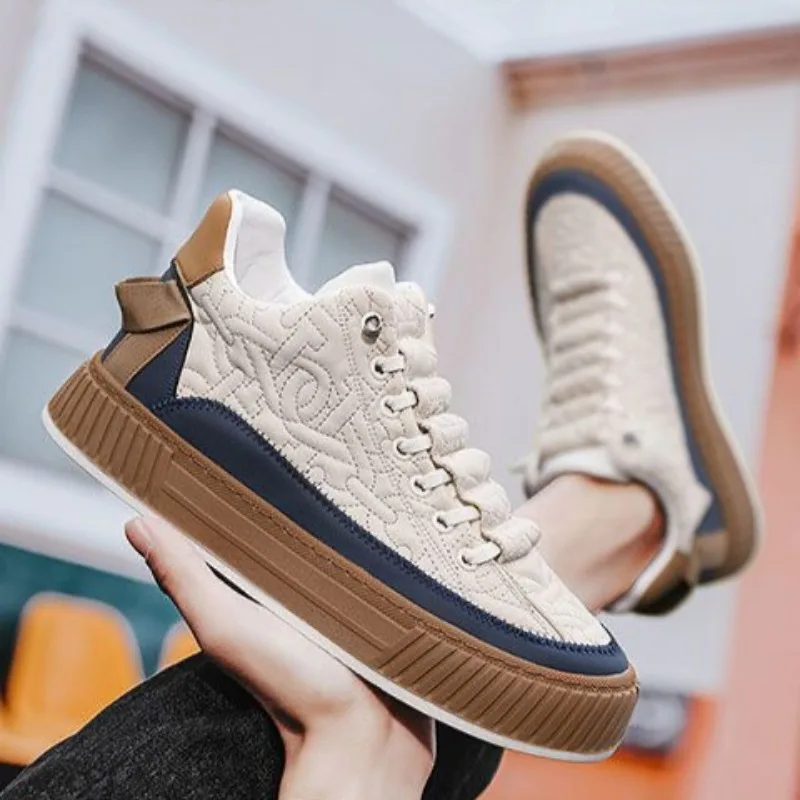 Luxe Heren Sneakers Designer Comfortabele Sportschoenen Hardloopschoenen Voor Heren Veelzijdige Dikke Zool Herenschoenen Кроссовки Мужские