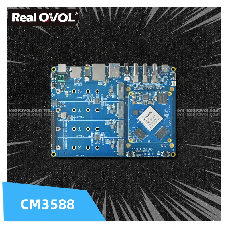 CM3588 core board2.5G network port RK3588 development board 4xPCIe3.0 Support 4K&8K/OpenMediaVault/Debian/UbuntuCore