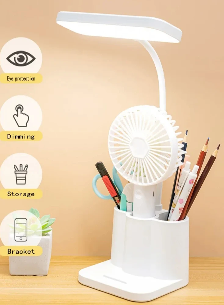 대학생 필수품 ‌   - 터치 제어 및 눈부심 방지 야간 모드를 갖춘 휴대용 USB 침대 옆 조명