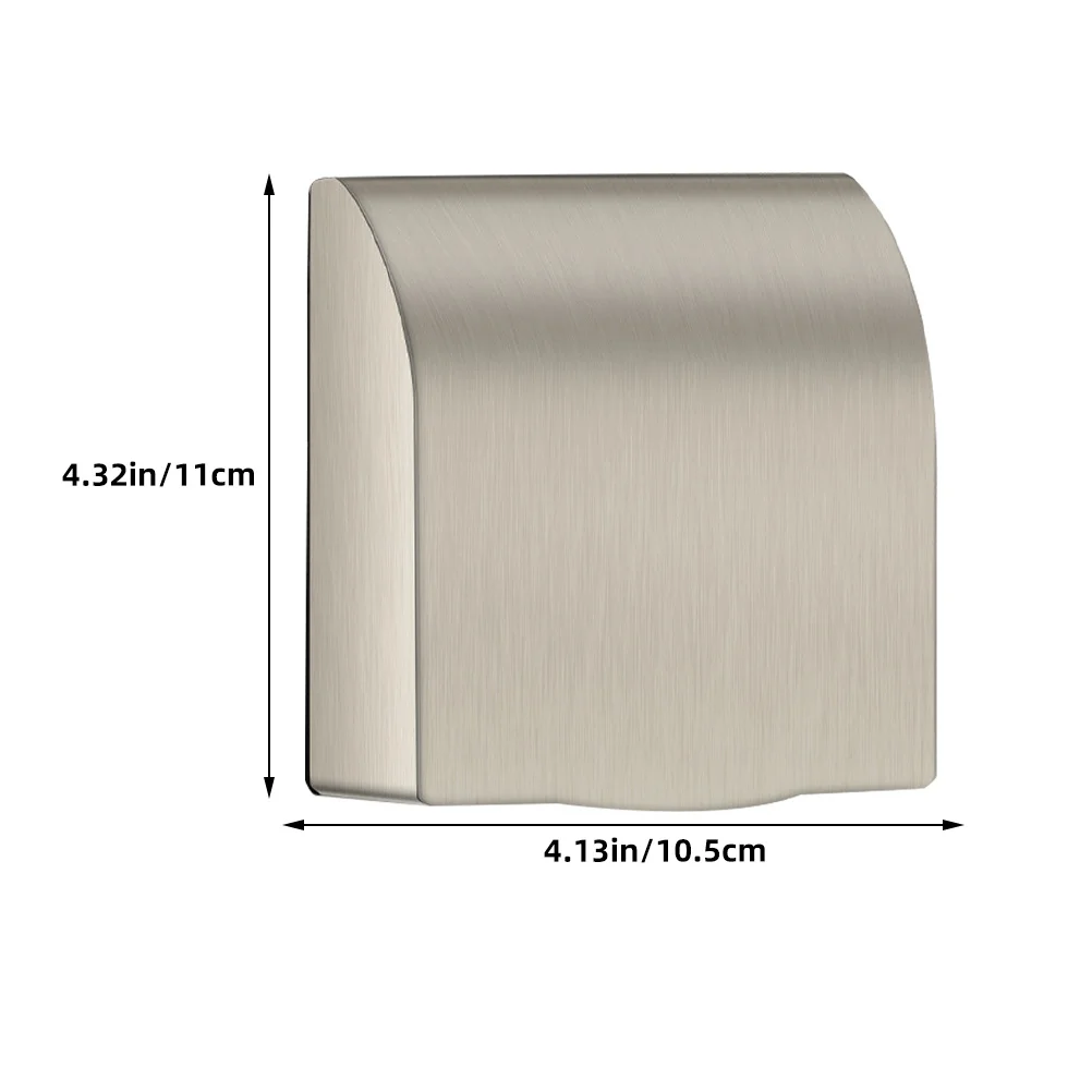 Waterproof Outlet Cover Stainless Steel Weatherproof Electrical Box For Outdoor Bathroom Kitchen Use Socket Protector Panel