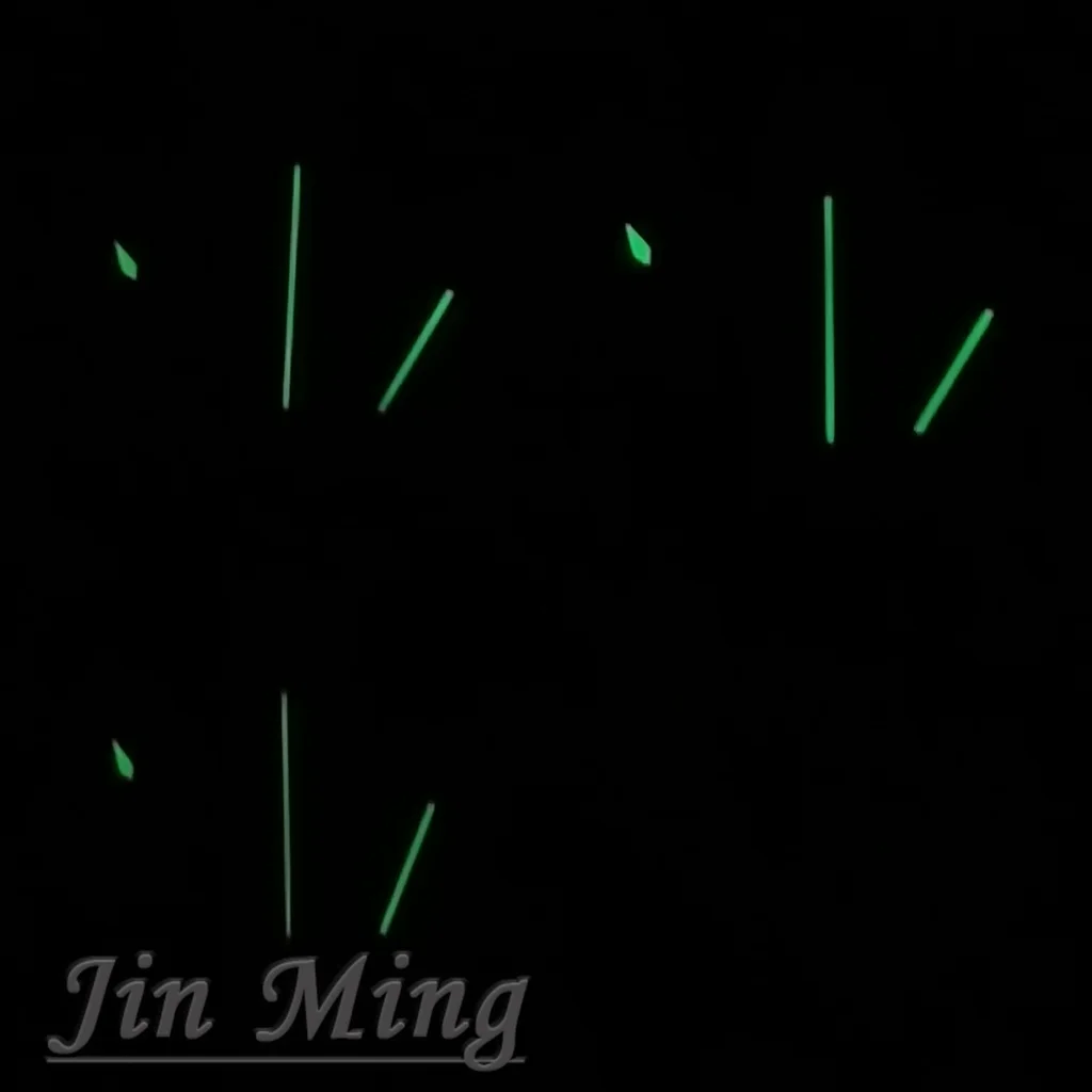 عالية الجودة 6 دبابيس VK63 ساعة الأيدي أزرق أسود أبيض الأيدي الأخضر مضيئة الساعات مؤشرات صالح VK63 VK63A حركة الكوارتز #2