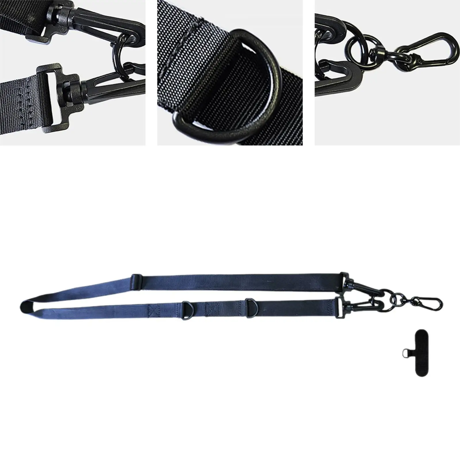 Phone Lanyard, Phone Neck Strap Nylon, Adjustable , Phone Strap Tether System for Running Climbing