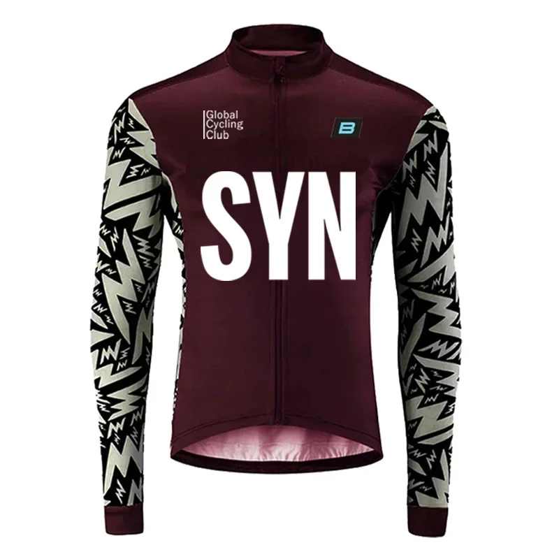 NONE 2025 SYN Autumn Cycling Jersey Set BIEHLER Bicycle MTB Maillot Ropa Ciclismo Road Bike Uniform Long Sleeve Bicicleta Clothing 4