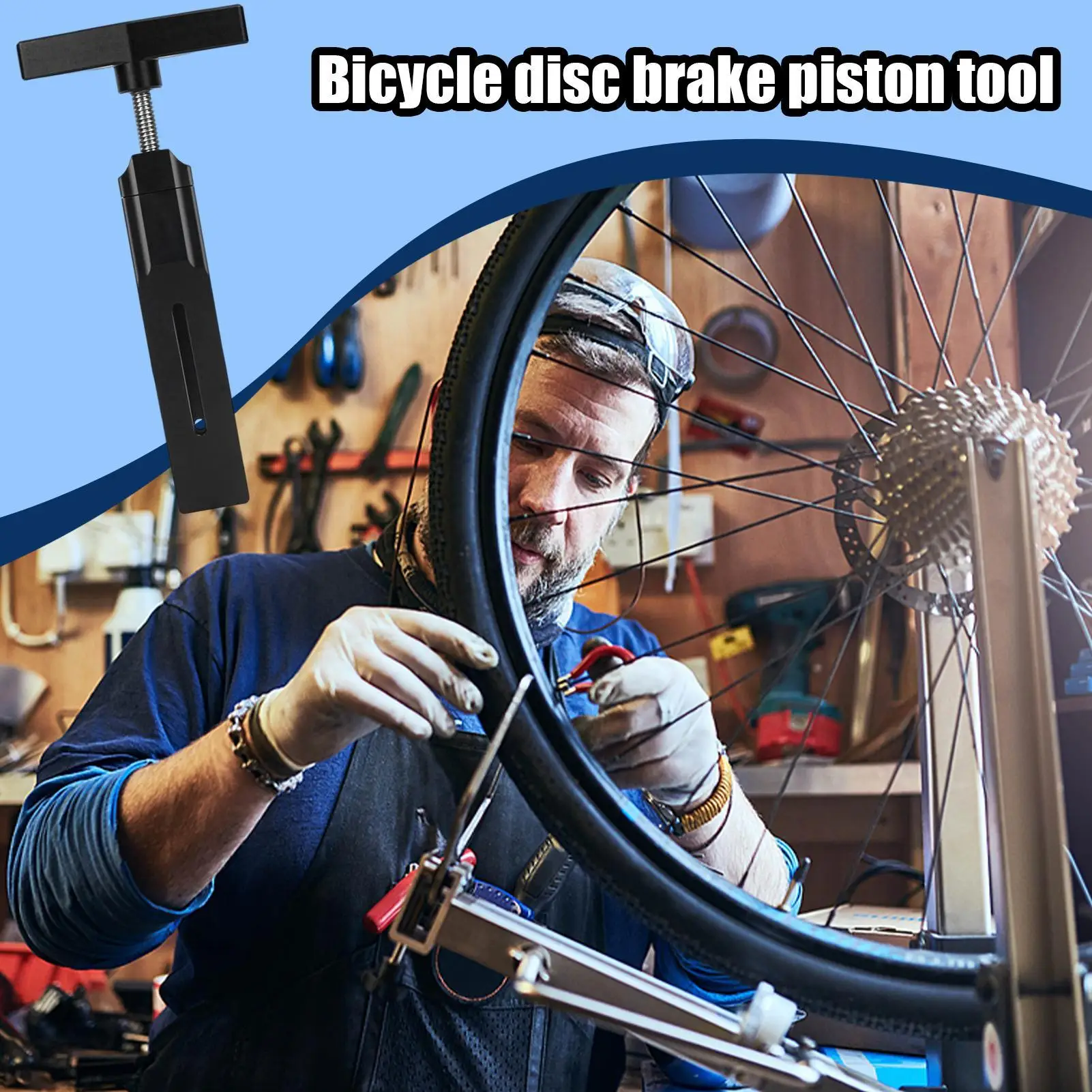 

Brake Piston Tool Bicycle Disc Brake Piston Tool Efficient Reset Tool For Cycling Garage Road Trip To Support Bike Maintenance