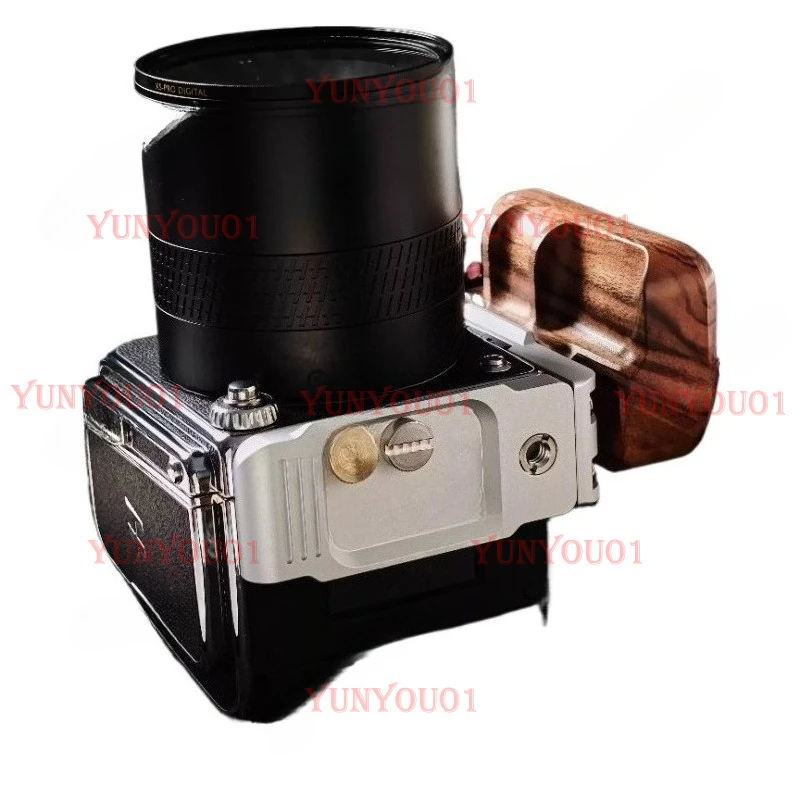 Suitable for Hasselblad 907x 100c 50c extended L board solid wood handle finger handle rabbit cage