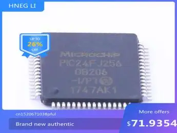 PIC24FJ256GB206-I/PT   QFP64