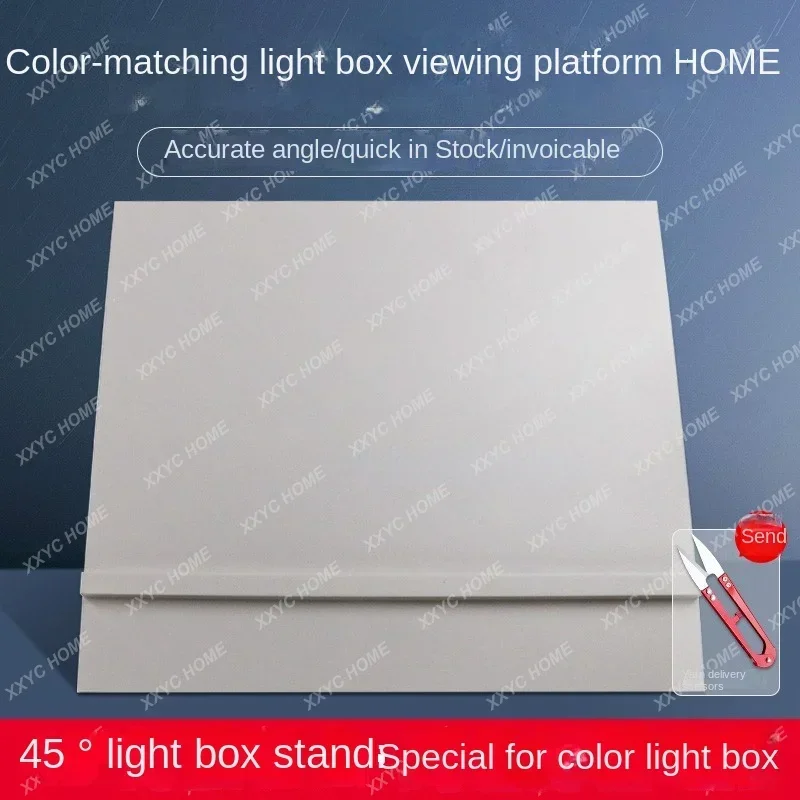 

Grey 45 ° degree standard light source color light box stand light source box kanban sample table inclined plate placement table