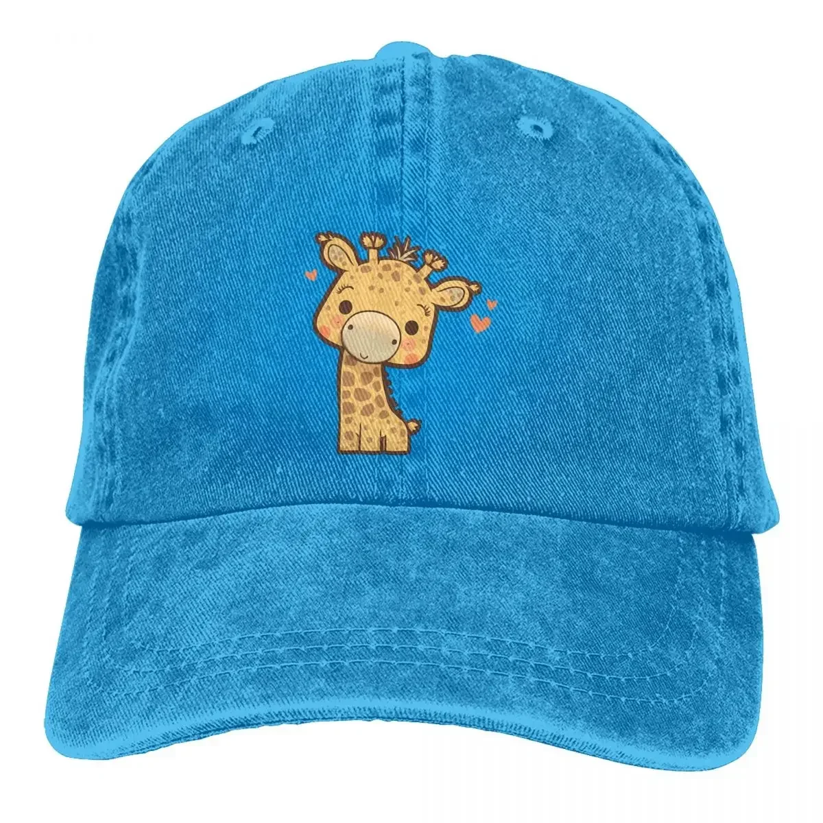 

Summer Cap Sun Visor Big Head Giraffe Hip Hop Caps Animal Cowboy Hat Sports Hats for Men Women