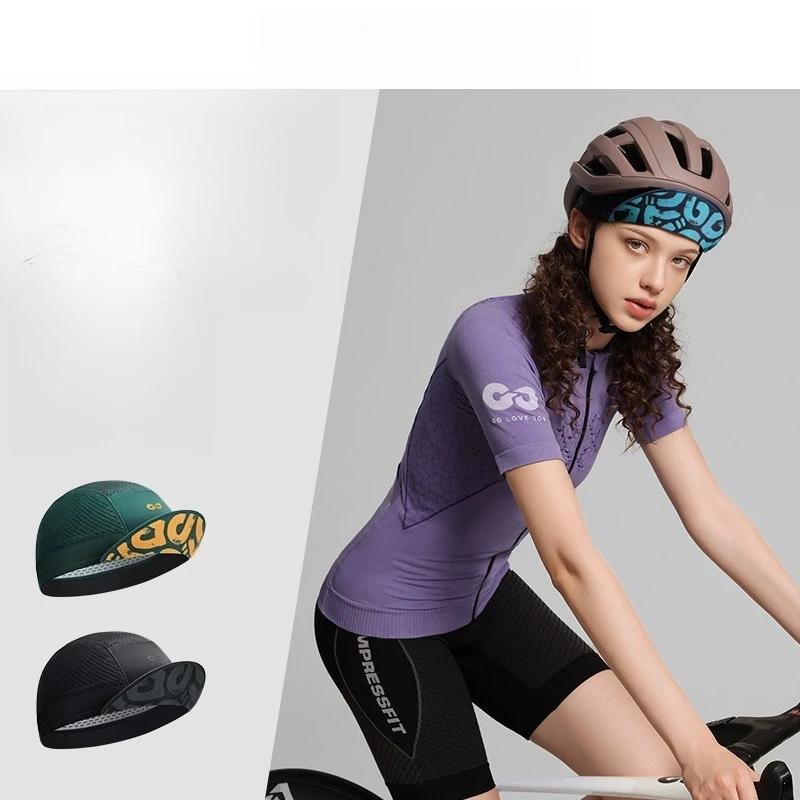 

Велосипедные мужские и женские шапки, велосипедный шлем, подкладка спортивного оборудования на открытом воздухе, солнцезащитный крем, впитывающий влагу.