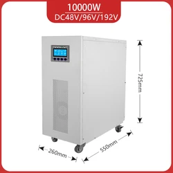 10KW Off Grid Solar Inverter Built in MPPT Low Frequency Pure Sine DC48V/96V/192V 110V-220V 10000W Wave Home Use Inverter