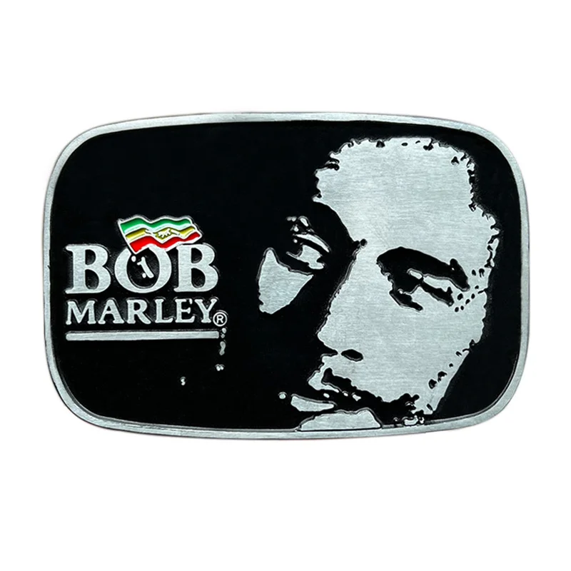 

Bob Dylan rock music belt buckle