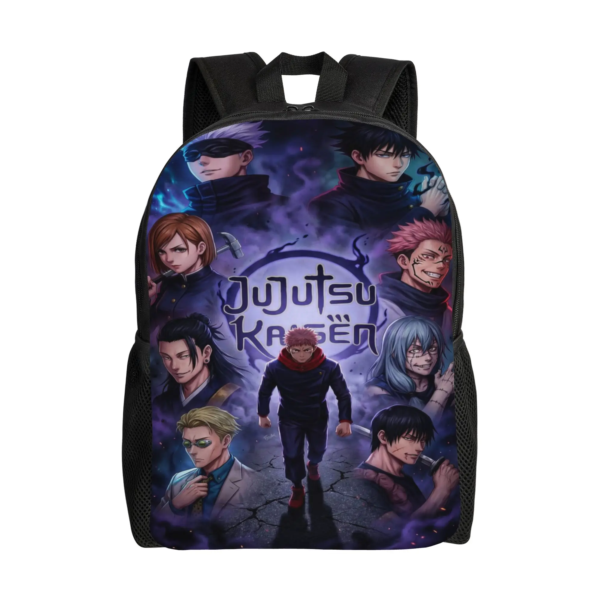 

1PC Fashion Backpacks Jujutsu Kaisen Daypack funko Portable For Work Office Sturdy Shoulder Rucksack