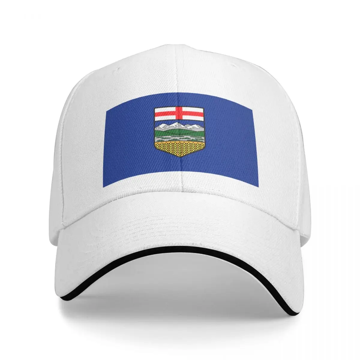 Flag of Alberta, Canada Cap Baseball Cap uv protection solar hat Sunscreen women's hats 2022 Men's