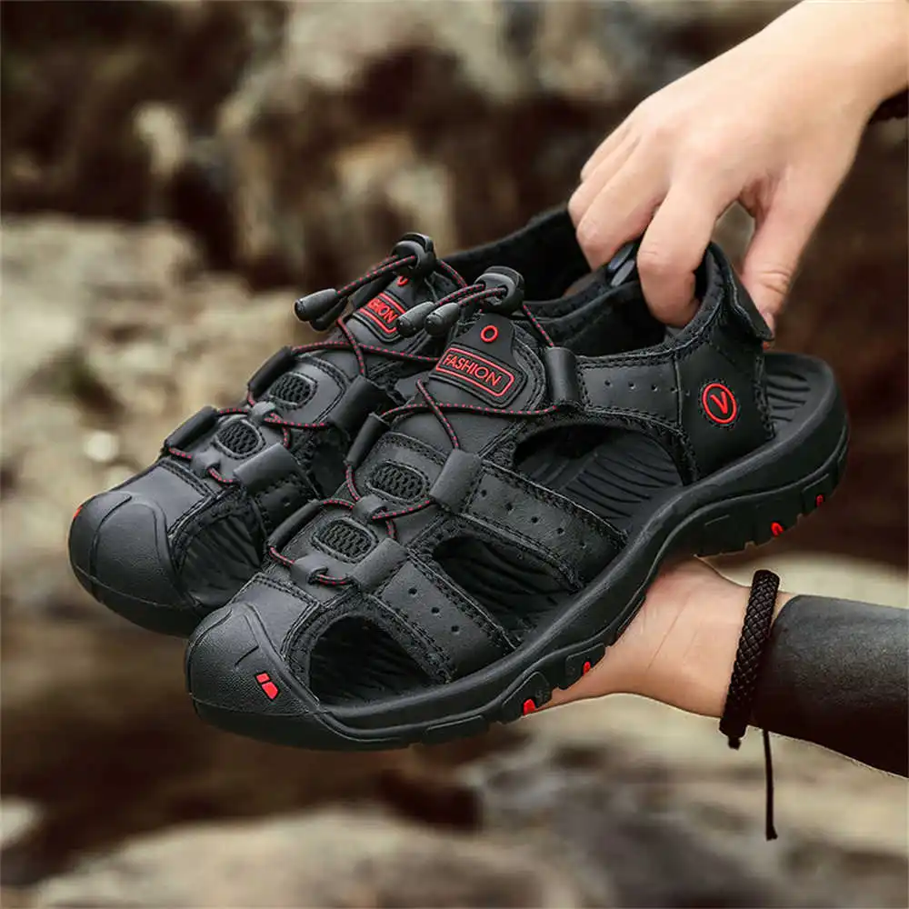 Blue 45-46 Sandal Mens Slippers Men's Shoes Summer Sneakers Luxury Flip Flops Sports Tenisse Vintage Special Sports-leisure