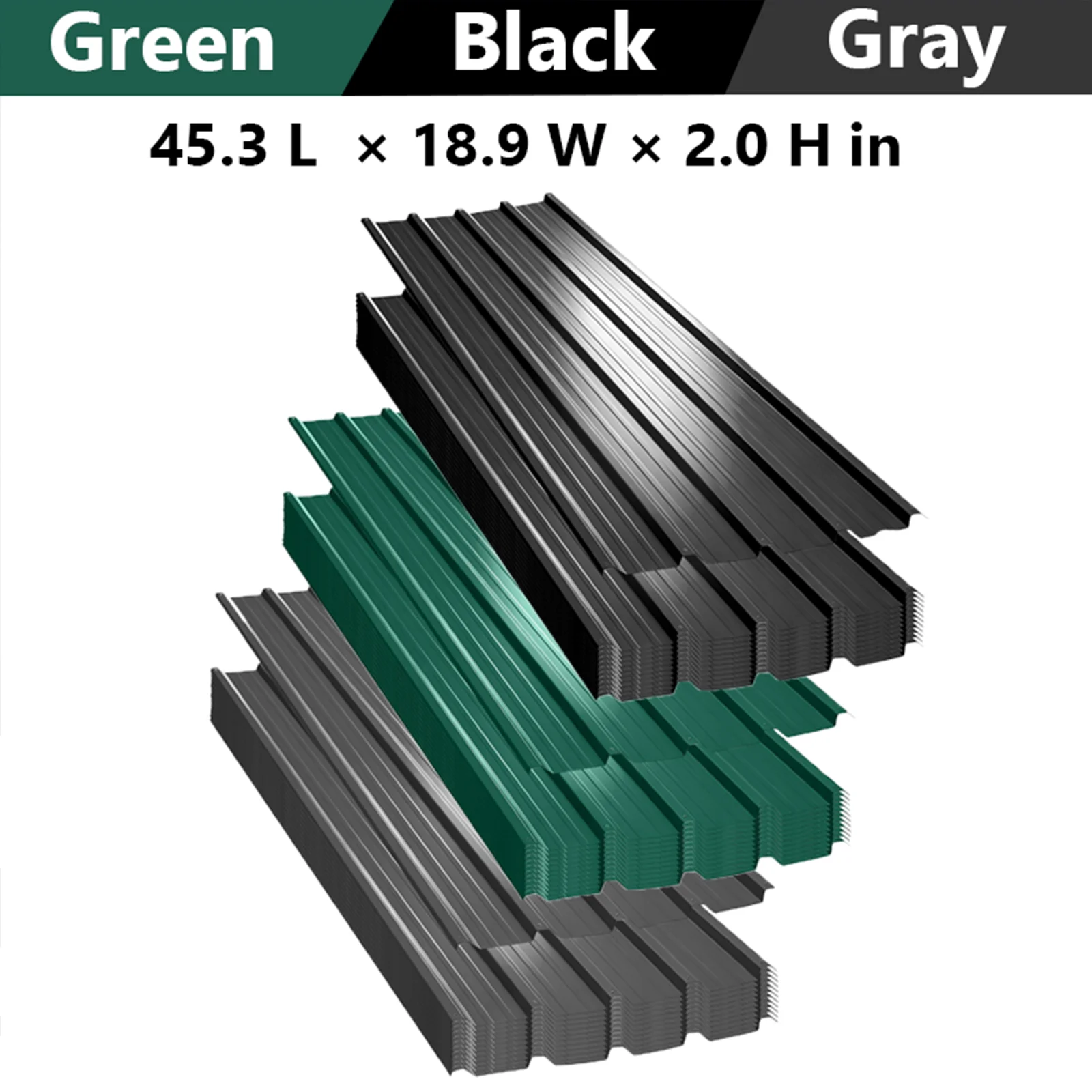 Easy-Handle Metal Roofing Panels 43.3