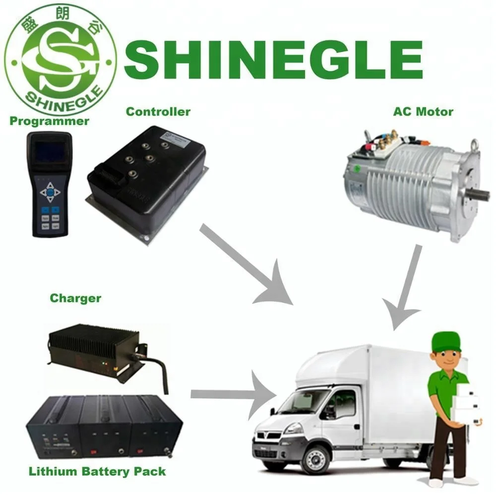 SHINEGLE 144V 42KW PMSM Motor Economy EV Motor Conversion Kit 50kw-200kw Change Truck Bus Car to Electric Vehicle