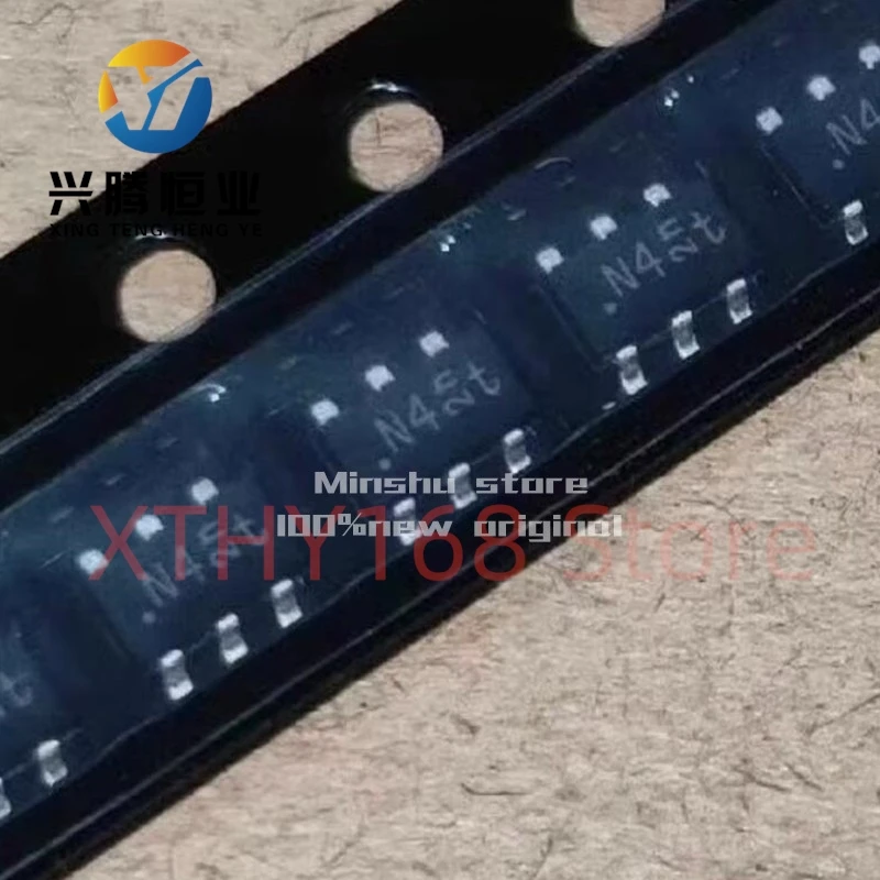 

50PCS-100PCS BC817DPN BC817DPN,115 Marking:N4 SOT23-6 electronic components 100%new original
