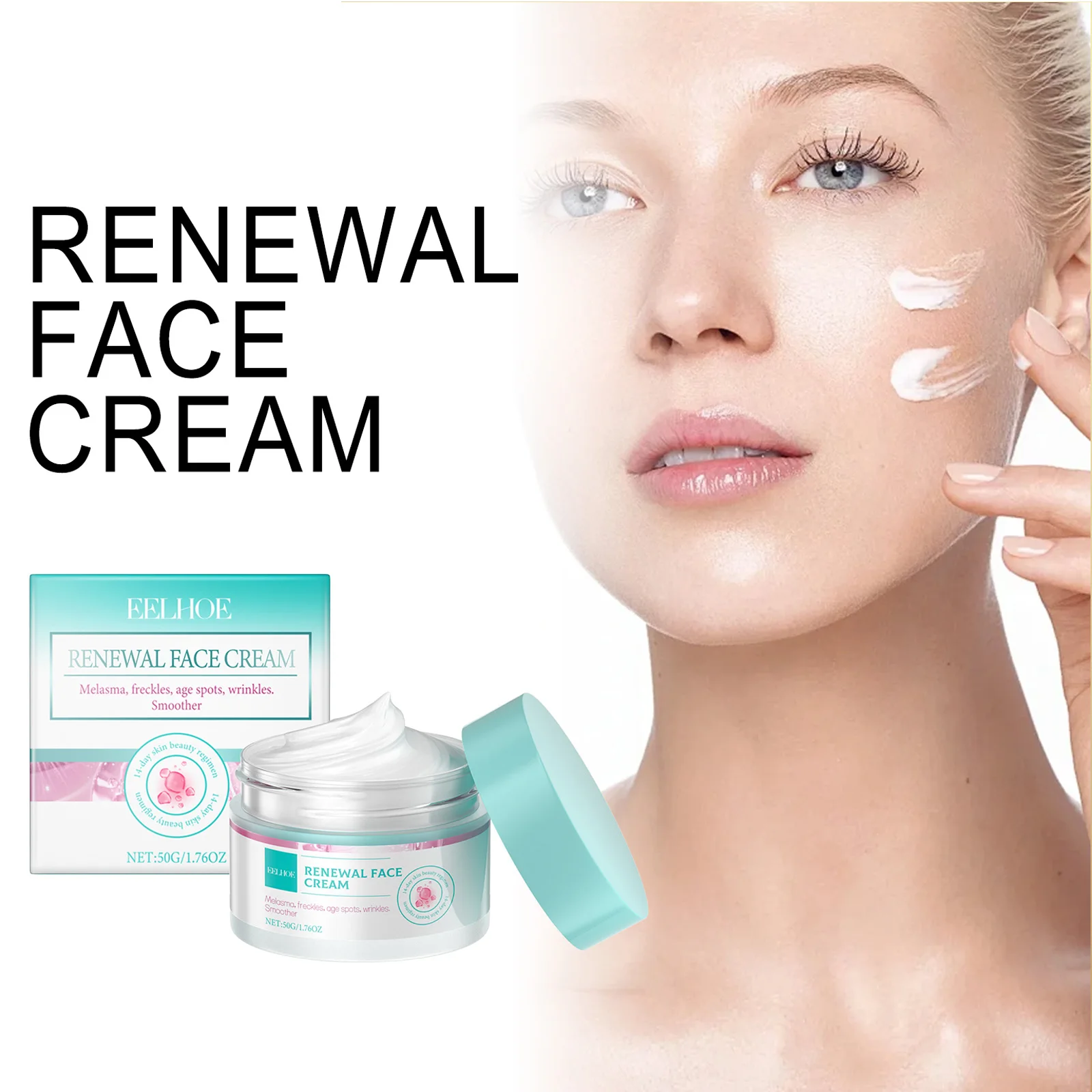 

Collagen Firming Facial Cream Renewal Deep Nourish Reduce Dark Spots Freckles Brightening Smooth Skin Lifting Firming Cream