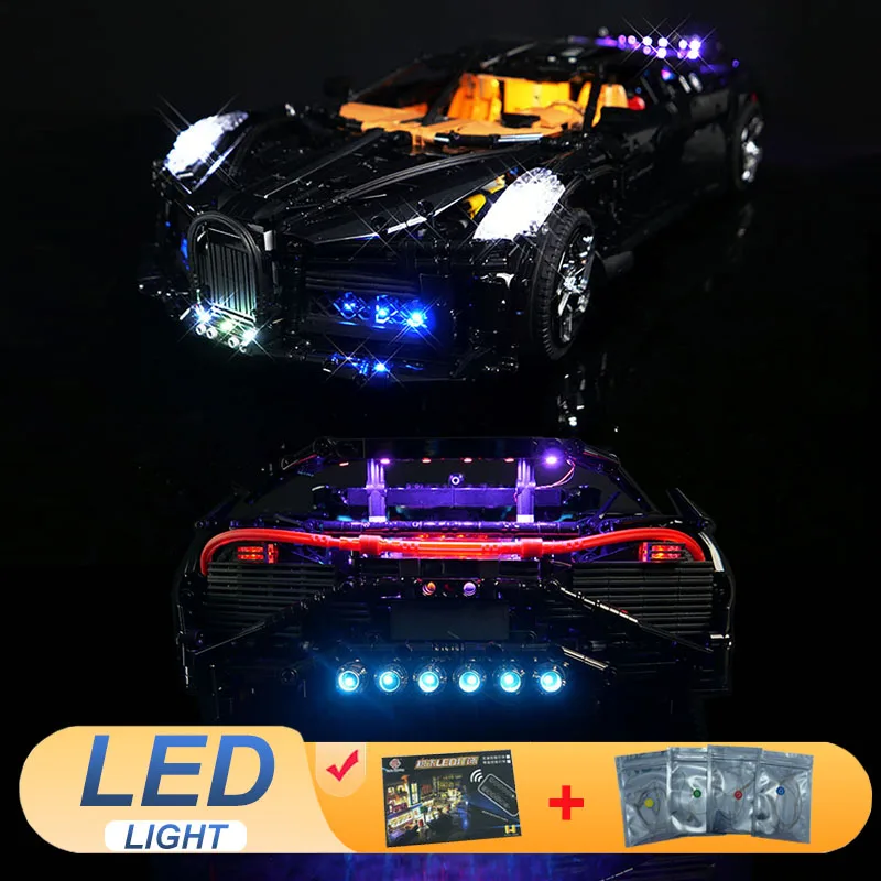

LED Light Kit For LEGO Mould King 13163 Car Lamp Idea DIY Christmas Gift (Not Include Building Blocks Bricks Kits Sets Model)