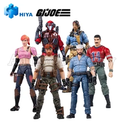 HIYA 1/18 4inch Action Figure Exquisite Mini Series G.I.JOE Cobra Viper Croc Master Fiona Flint Beach Head Zartan Anime For Gift