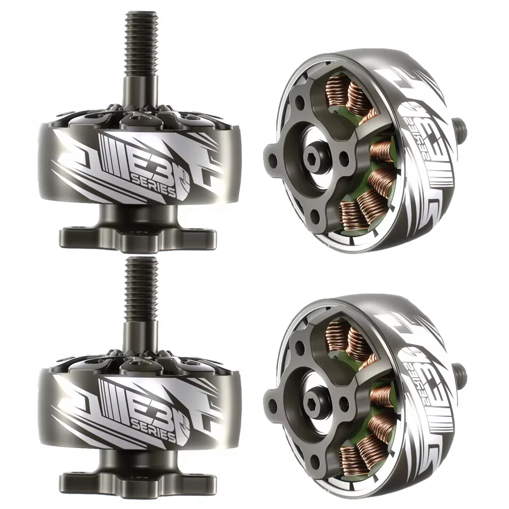 

EMAX ECOIII 2807 1300KV/ 1500KV/ 1700KV 3-6S Brushless Motor 5mm Shaft Compatible 6-7inch Propellers for RC FPV Racing Drone