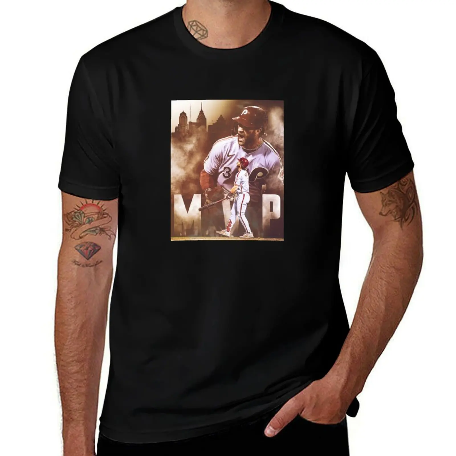 Bryce Harper T-Shirt Comfort Stretch Tee Shirt T-Shirt
