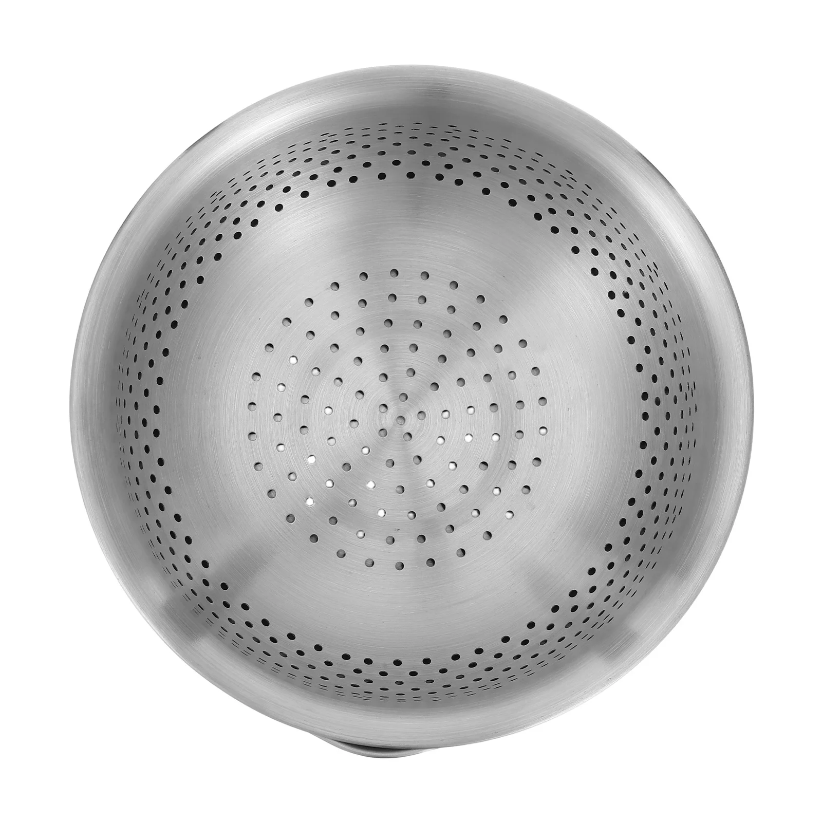 

1Set Stainless Steel Colander Rice Washer Large Capacity Strainer Basket Multipurpose Bowl for Vegetable Fruit Pasta Spaghetti