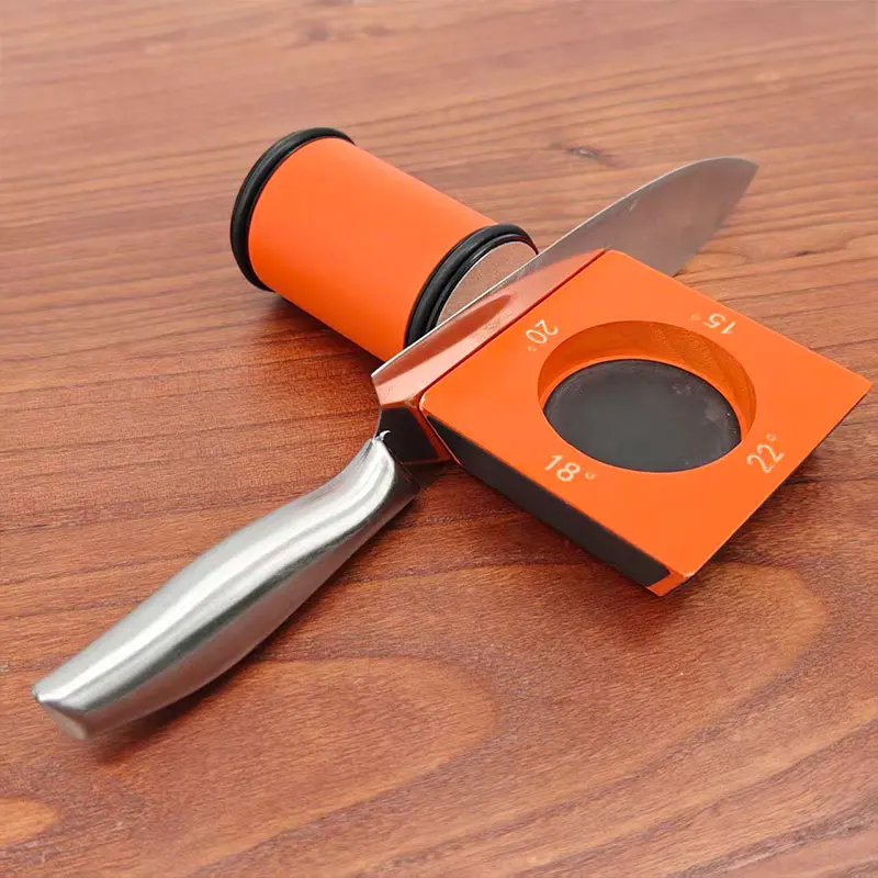 4 Angles Rolling Knife Sharpener Kit Straight Edge Roller Knife Sharpening Industry Diamonds Whetstone Chef Knife Sets Tool Kits