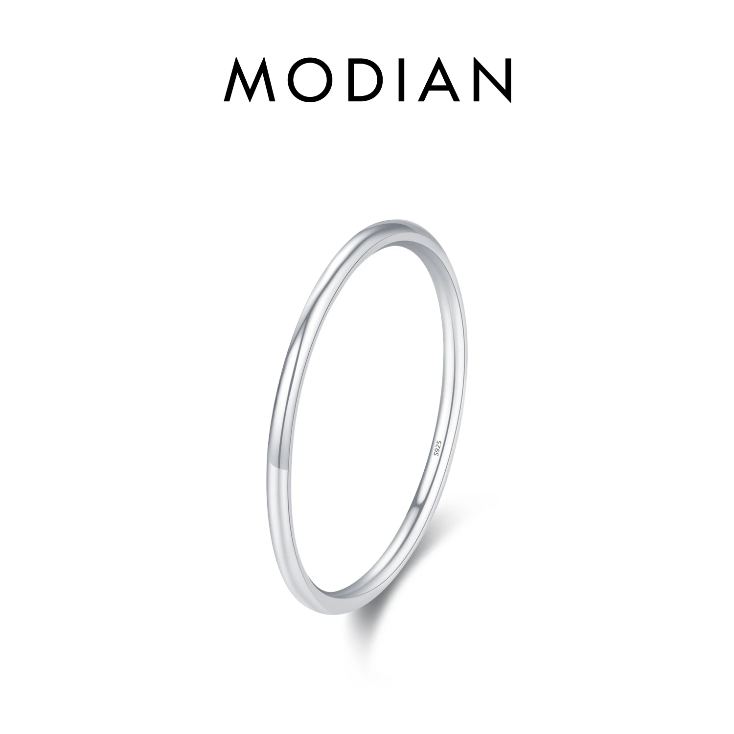 MODIAN Wave Ring Sterling Silver 4