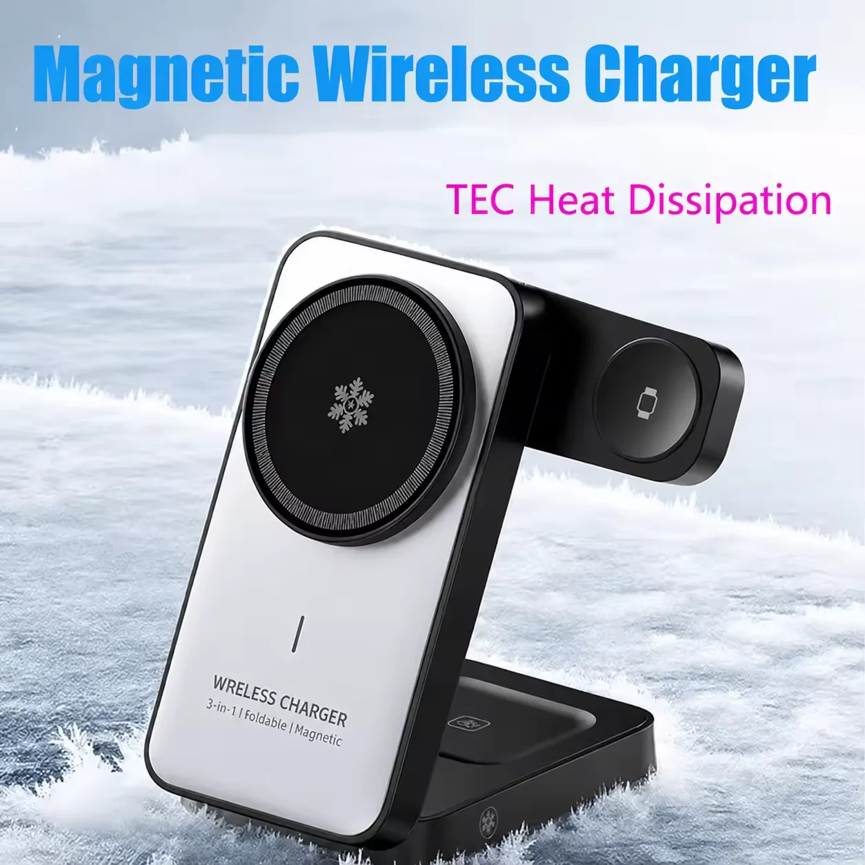 Magnetyczna szybka bezprzewodo – Smartwatch Phone Watches recenzja i cena