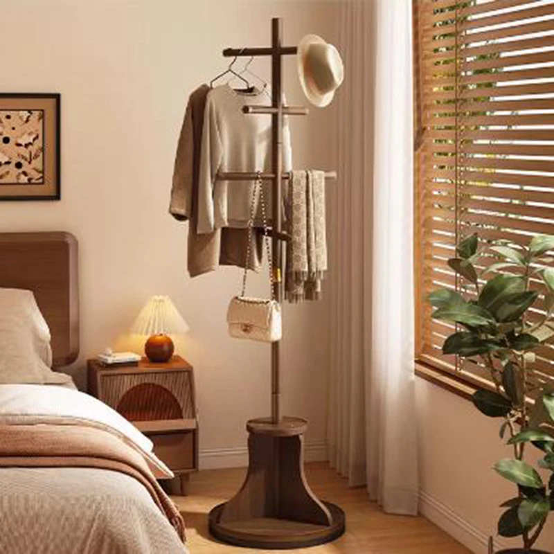 xx-Open Pants Coat Racks Dress Bedroom Floor Rotate Organizer Living Room Coat Racks Balcony Household Corner Shelf Furniture*