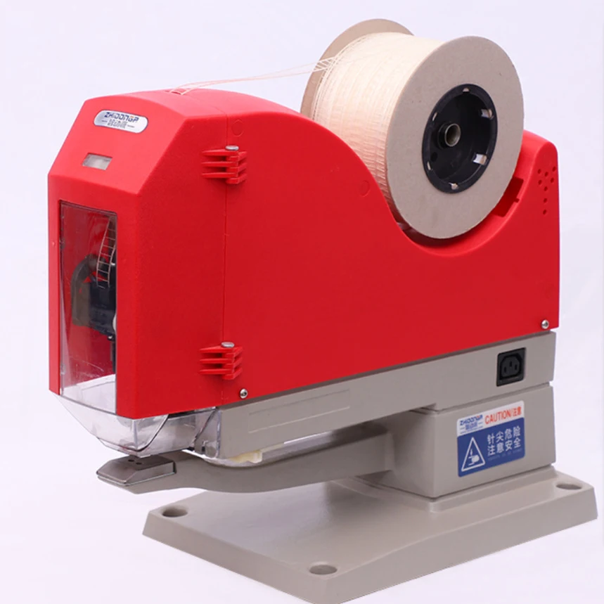Opp Bag Fastening Electric Stapler Metal Card Holder and Needle Gun Electric Stapler Pants Waist Label