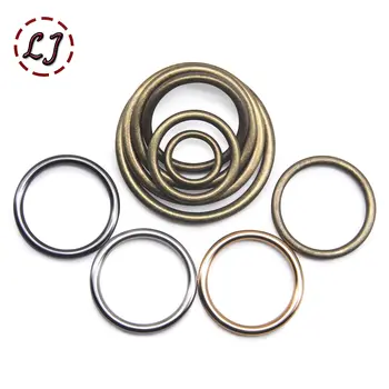 20/包 20mm/25mm/30mm 黑色 青銅色 金色 銀色 圓形 O 型環 連接合金金屬鞋包皮帶扣 DIY 配件 8 最佳銷售 25毫米扣 - №6