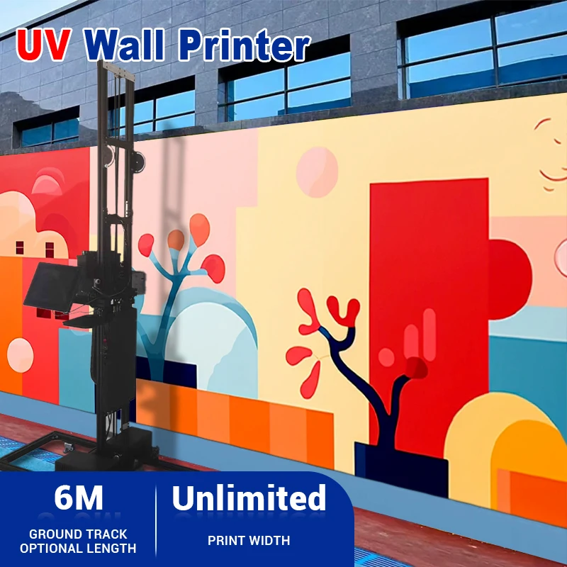TH-UV1400P Stampante murale per interni ed esterni con stampante a getto d'inchiostro verticale UV 3D di fabbrica