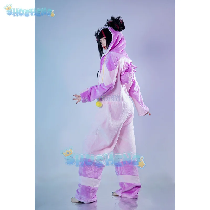 Spiel Street Fighter 6 Han Juri Cosplay Kostüm niedlich und gut aussehend Männer und Frauen Uniform Set für Halloween-Party