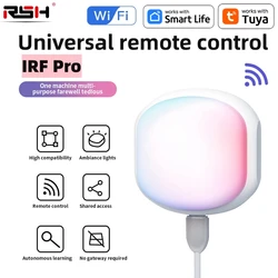 Tuya Smart Universal Infrared Radio Frequency Atmosphere Light Remote Controller WIFI Remote Control Air Conditioning Switch