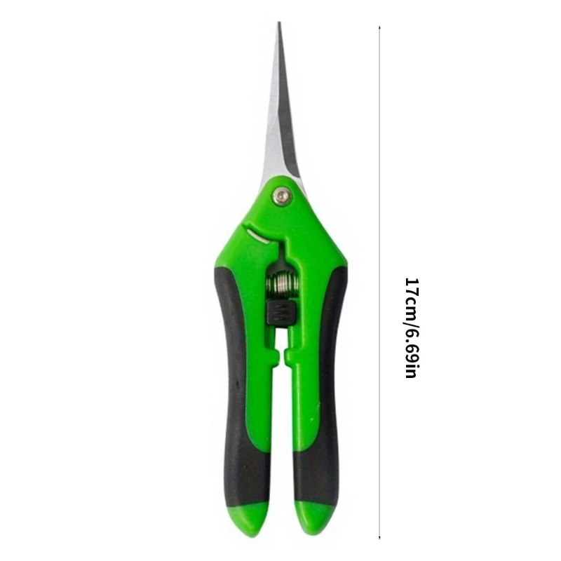 Garden Pruning Shears Stainless Steel Pruning Tool Scissors Cutter Gardening Tool Fruit Picking Branches Pruner