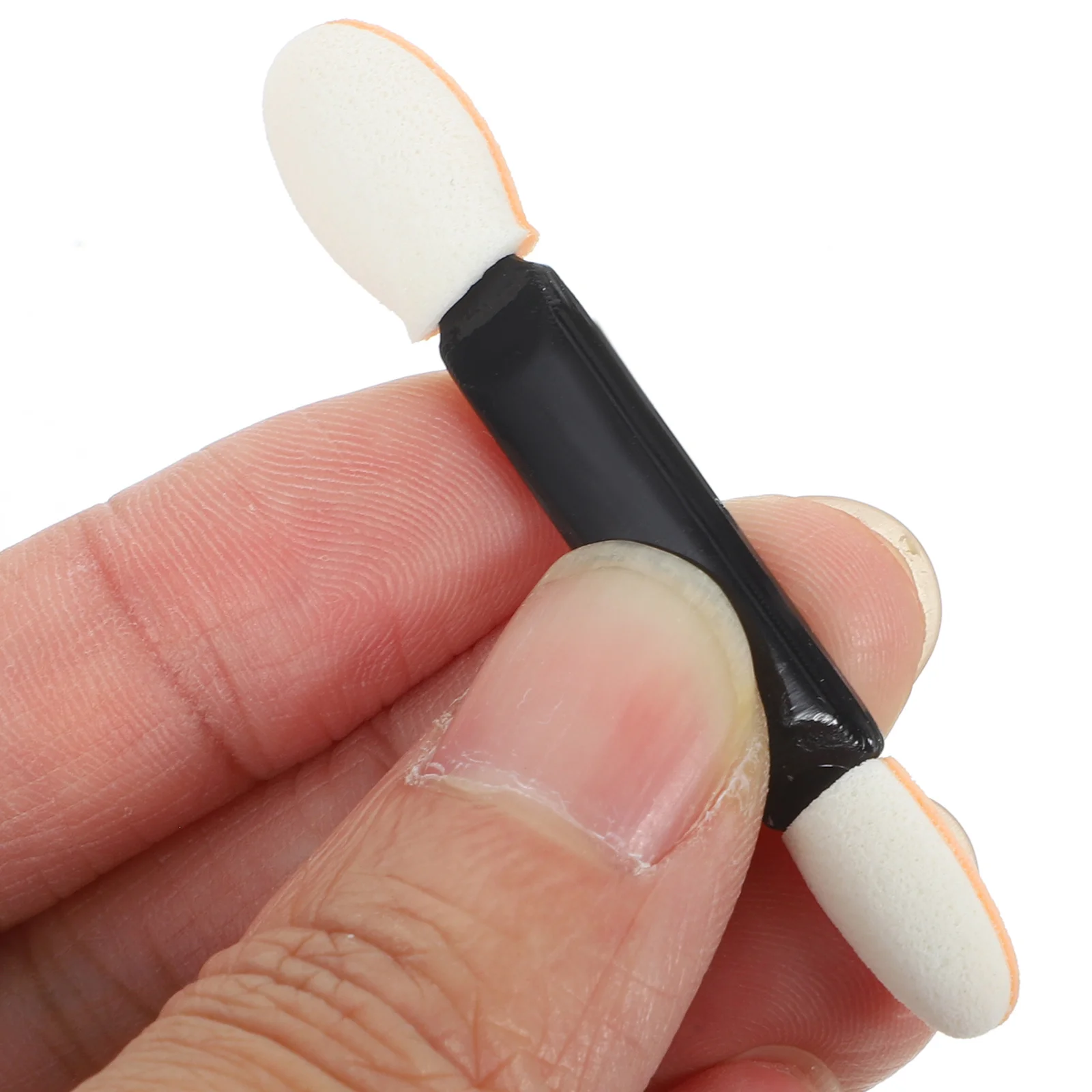 

50Pcs Mirror Effect Nail Art Brush Dual-Ended Sponge Stick for Eyeshadow Manicure Powder Application Professional Nail Beauty