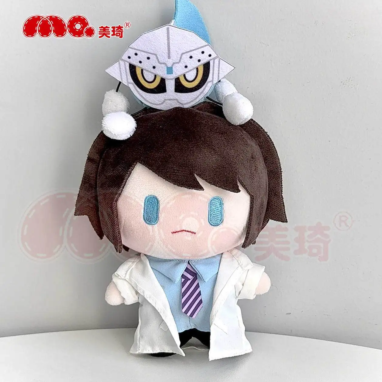 Peluche 20cm Anime Kamen Rider Emu Hojo Parado Kawaii coton peluche poupée créative sac à dos pendentif ornement ou cadeau d'anniversaire