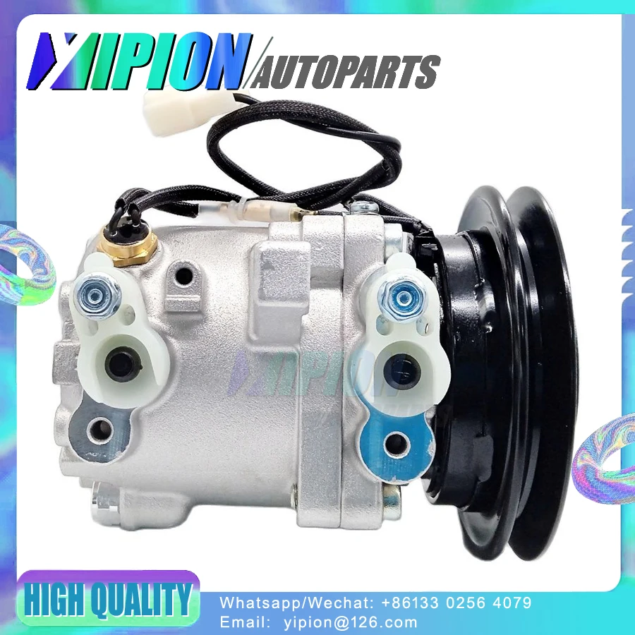 For Kubota M126 M135 M6 Tractors SV07E A/C Compressor 6PK 447280-3050 447280-3080 4472803050 3P999-00620 4472803080 3P99900620