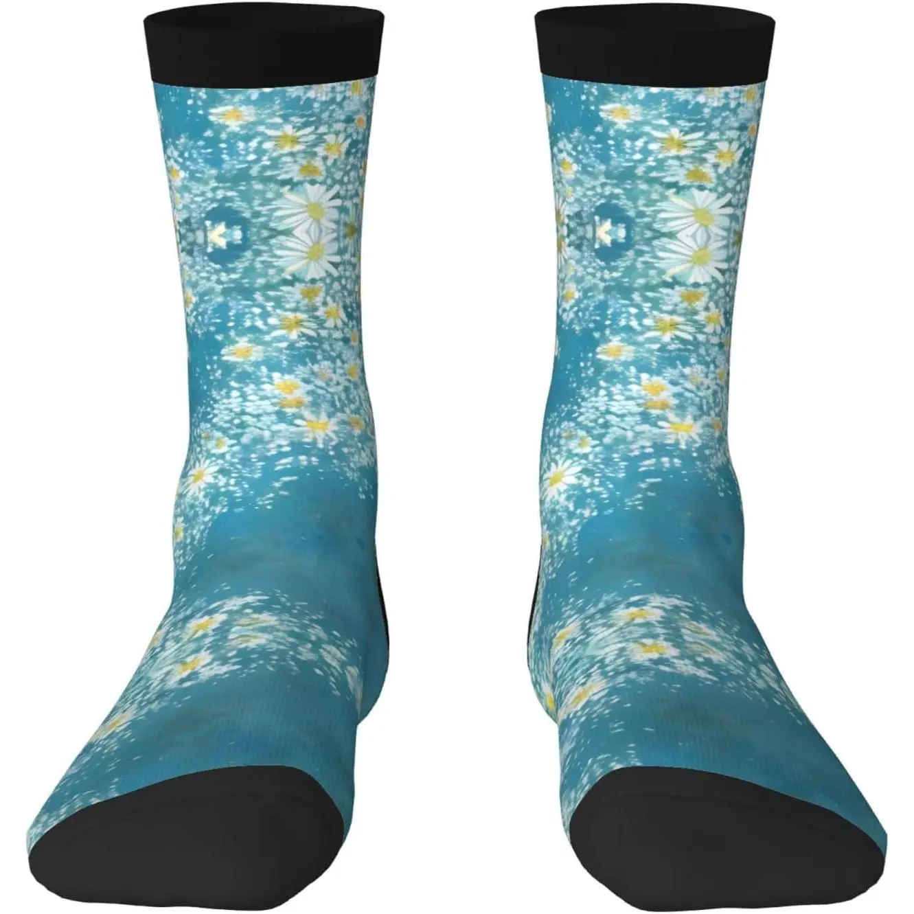 

Птица в фиолетовой лавандовой цветочной принте Мужâórias ™ s, винтажные зимние теплые носки для женщин, мягкие уютные толстые носки-сапоги