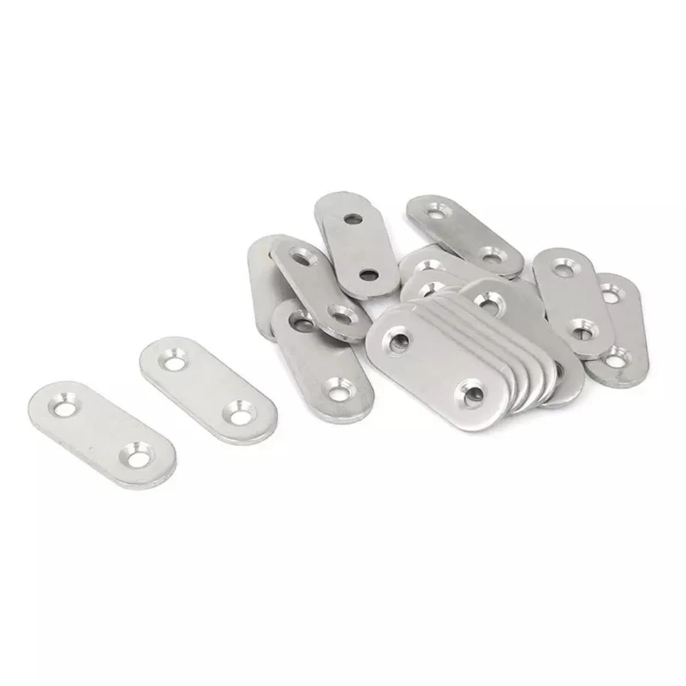 Brand New Straight Brackets Corner Brackets Sturdy Tarnishing 10 Pcs Corrosions Durable Easy To Install Longevity