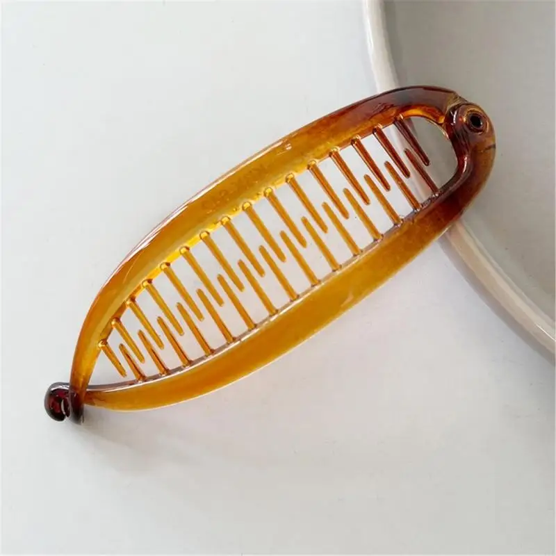  Hair Claw Hair Clip For Long Hair Claw Design Resin Hairpin For Casual Outings And Weddings