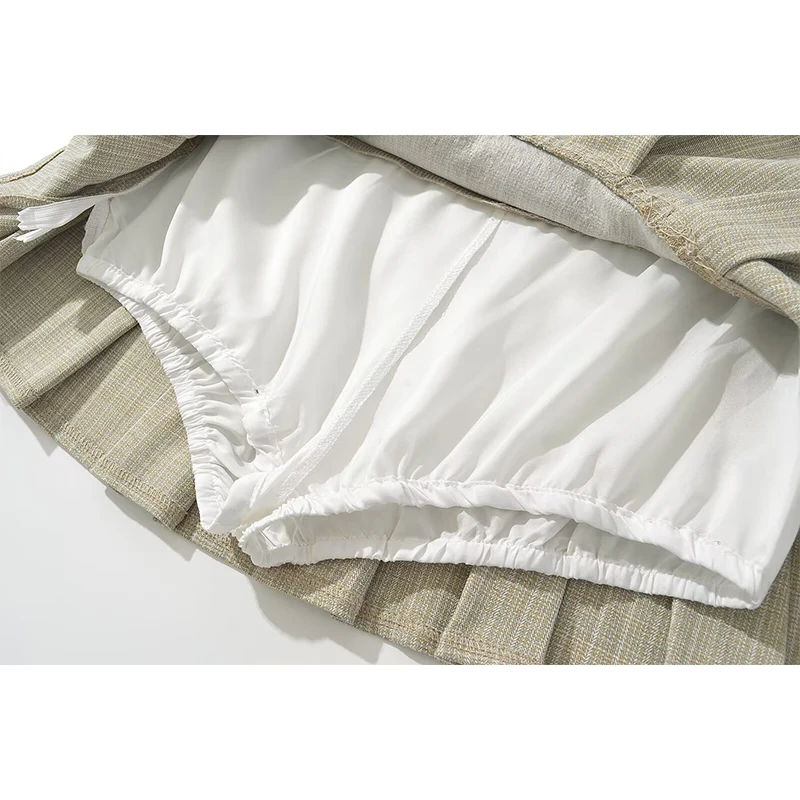 American Retro Pleated Mini Skirt Women Sexy Low Waist Summer Skirts Cool Girl Y2K saia view 6