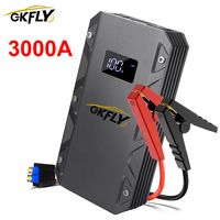 New Upgraded 3000A Car Jump Starter Portable Power Bank Battery Bosster Emergency Starting Device